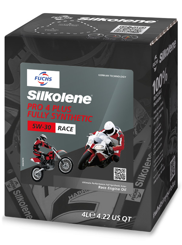 FUCHS Silkolene Pro 4 Plus 5W-30 Motorcycle Oil